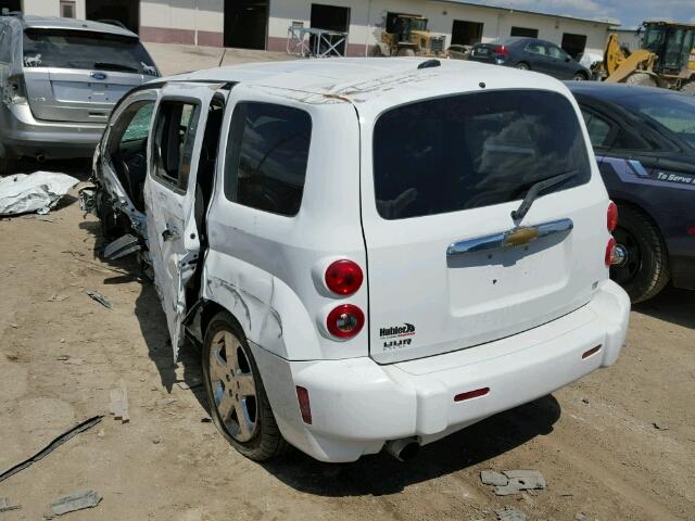 3GNCA53P08S663645 - 2008 CHEVROLET HHR LT WHITE photo 3