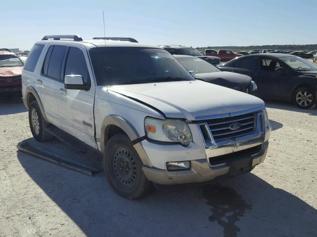 1FMEU64E77UB45215 - 2007 FORD EXPLORER E WHITE photo 1