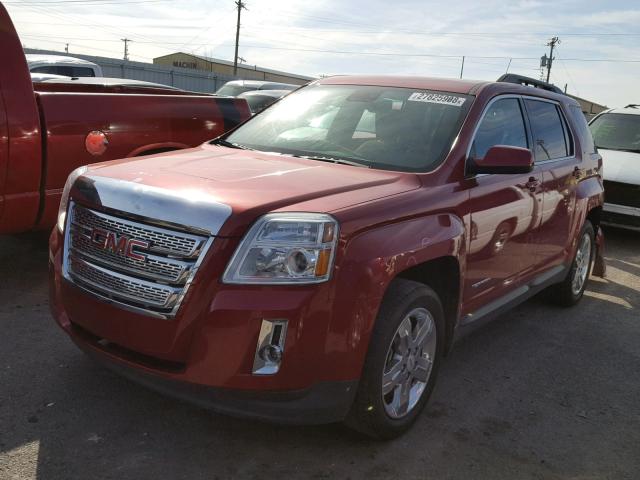 2GKALSEK0D6122005 - 2013 GMC TERRAIN SL RED photo 2