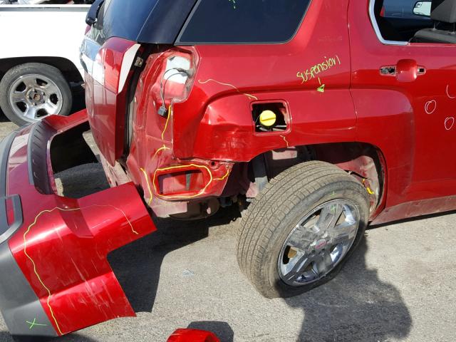 2GKALSEK0D6122005 - 2013 GMC TERRAIN SL RED photo 9