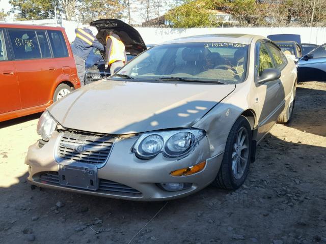 2C3HE66G4YH396795 - 2000 CHRYSLER 300M GOLD photo 2