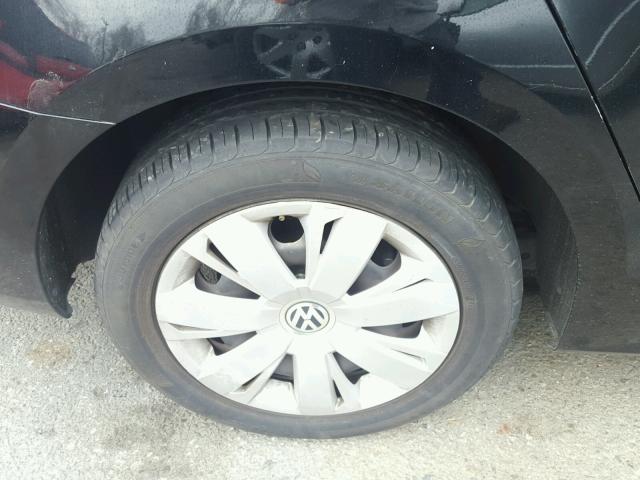 3VW2K7AJ9CM394714 - 2012 VOLKSWAGEN JETTA BASE 黑色 照片 9