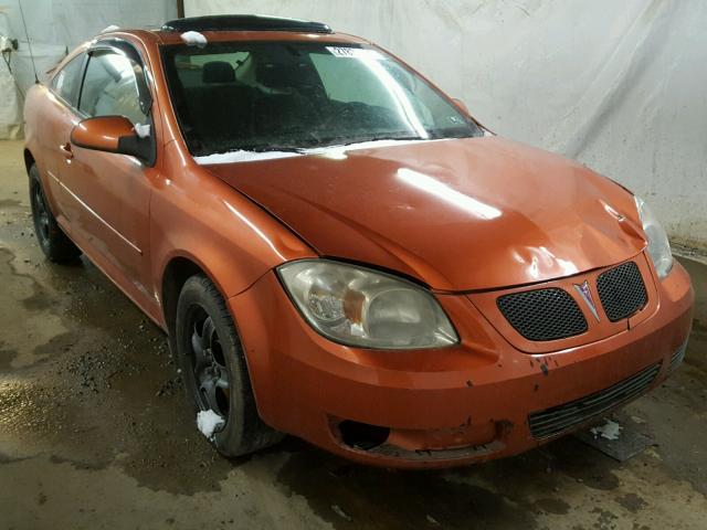 1G2AL15F577126620 - 2007 PONTIAC G5 ORANGE photo 1