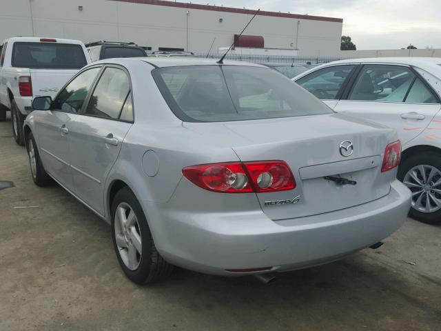 1YVFP80C045N14464 - 2004 MAZDA 6 I SILVER photo 3