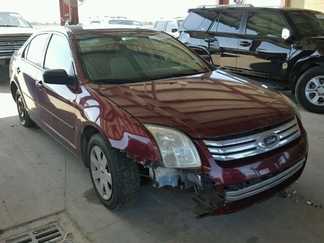 3FAHP06Z47R241404 - 2007 FORD FUSION S BURGUNDY photo 1