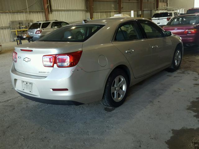 1G11B5SLXEF141089 - 2014 CHEVROLET MALIBU LS ვერცხლისფერი ფოტო 4
