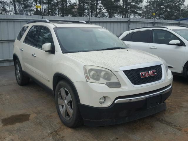 1GKER23D29J131304 - 2009 GMC ACADIA SLT WHITE photo 1