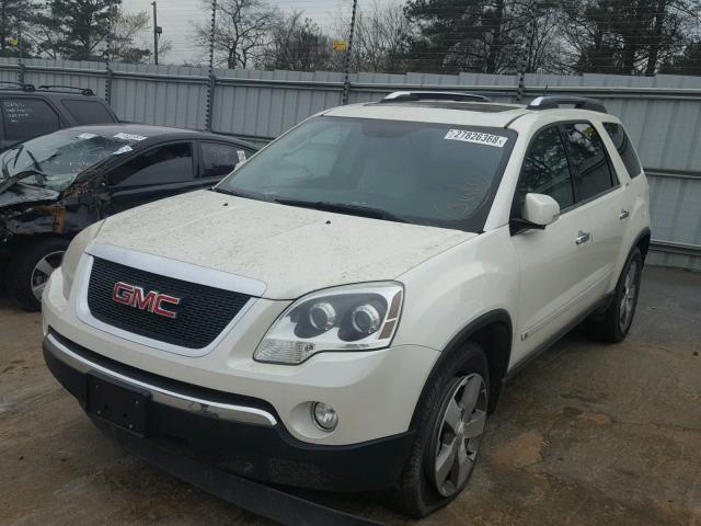 1GKER23D29J131304 - 2009 GMC ACADIA SLT თეთრი ფოტო 2