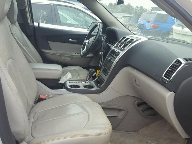 1GKER23D29J131304 - 2009 GMC ACADIA SLT თეთრი ფოტო 5