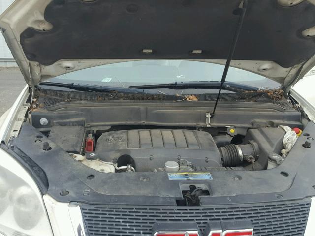 1GKER23D29J131304 - 2009 GMC ACADIA SLT თეთრი ფოტო 7