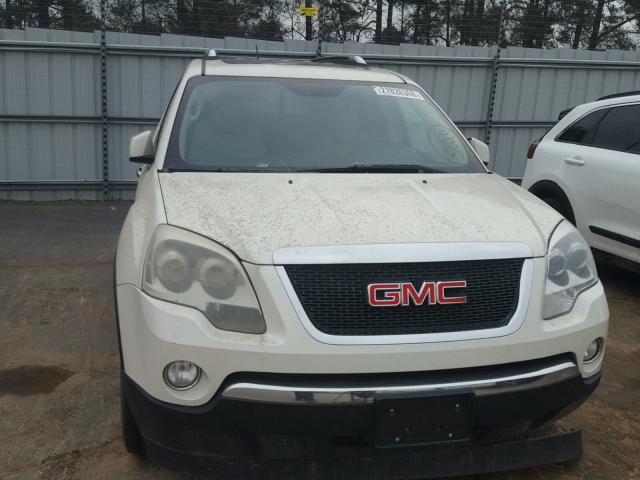 1GKER23D29J131304 - 2009 GMC ACADIA SLT WHITE photo 9