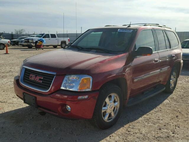 1GKDS13SX42167995 - 2004 GMC ENVOY RED photo 2