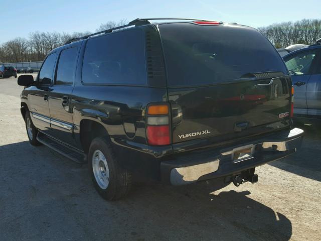 1GKFK16Z84J143041 - 2004 GMC YUKON XL K BLACK photo 3