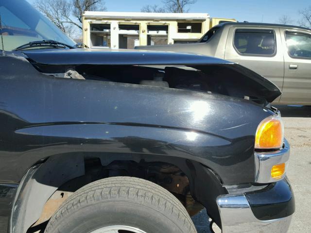 1GKFK16Z84J143041 - 2004 GMC YUKON XL K BLACK photo 9