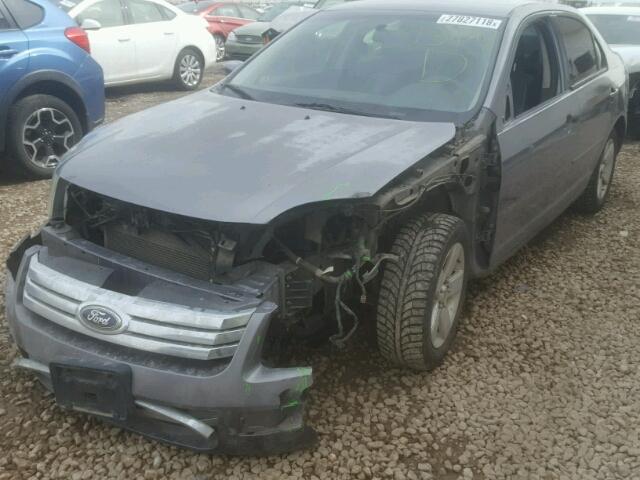 3FAHP07107R112570 - 2007 FORD FUSION SE GRAY photo 2