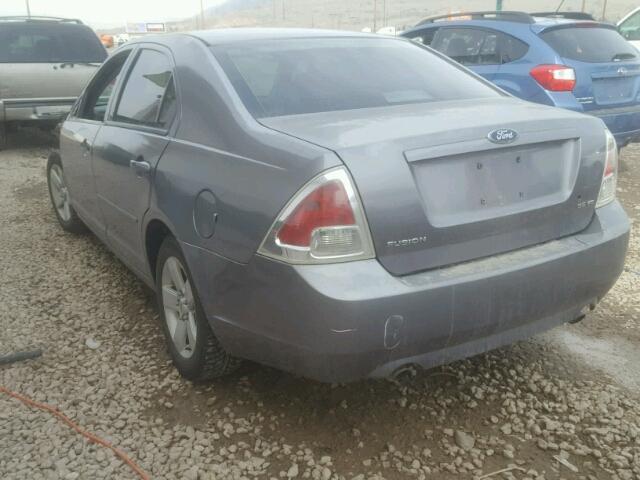 3FAHP07107R112570 - 2007 FORD FUSION SE GRAY photo 3