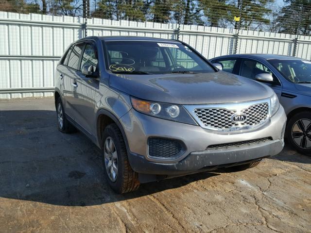 5XYKT3A16BG095251 - 2011 KIA SORENTO BA SILVER photo 1