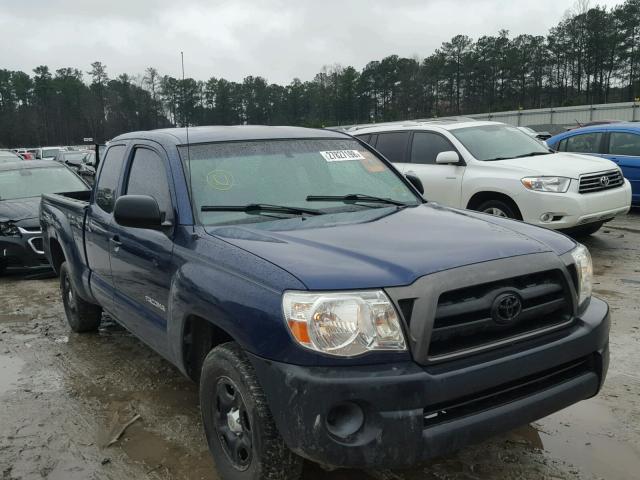 5TETX22N96Z284587 - 2006 TOYOTA TACOMA ACC BLUE photo 1