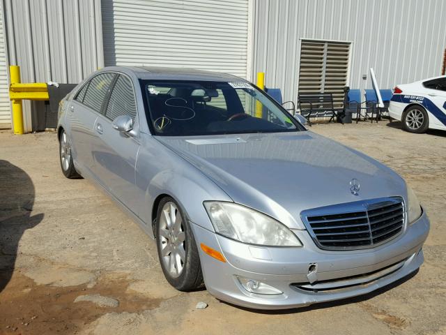 WDDNG71X38A173609 - 2008 MERCEDES-BENZ S 550 SILVER photo 1