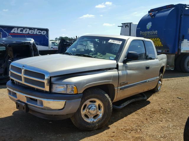 3B7KC23602M305087 - 2002 DODGE RAM 2500 GOLD photo 2