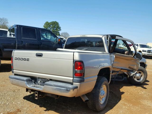 3B7KC23602M305087 - 2002 DODGE RAM 2500 GOLD photo 4