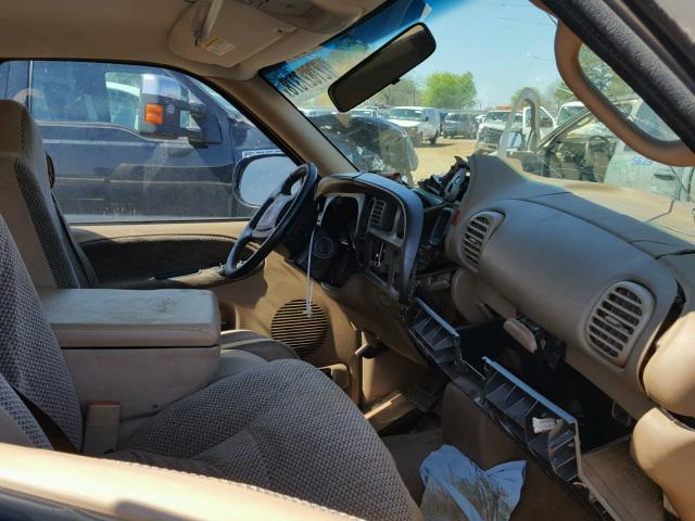 3B7KC23602M305087 - 2002 DODGE RAM 2500 GOLD photo 5