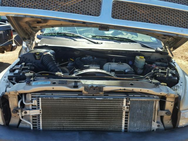 3B7KC23602M305087 - 2002 DODGE RAM 2500 GOLD photo 7