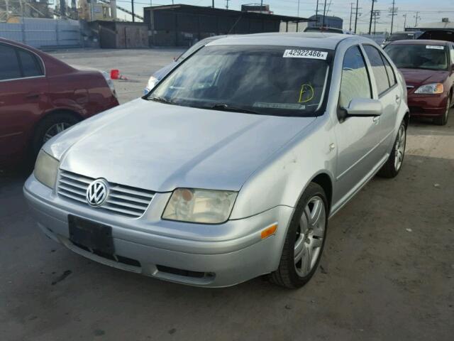 3VWSE69M63M101805 - 2003 VOLKSWAGEN JETTA GLS SILVER photo 2