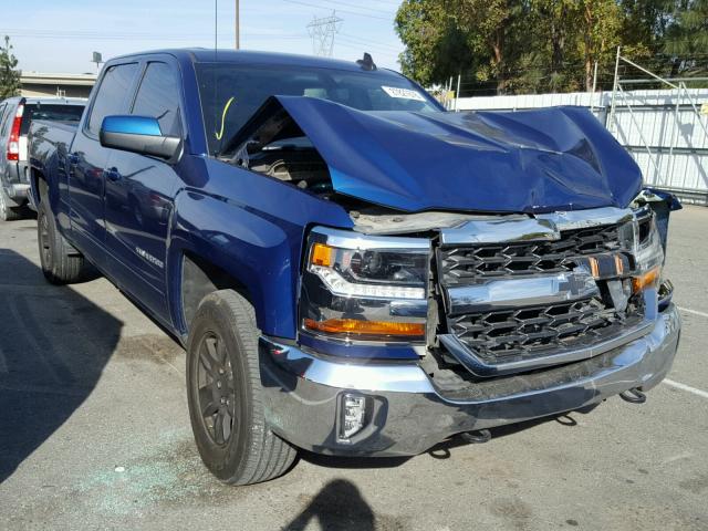 1GCUKREC7GF235313 - 2016 CHEVROLET SILVERADO BLUE photo 1