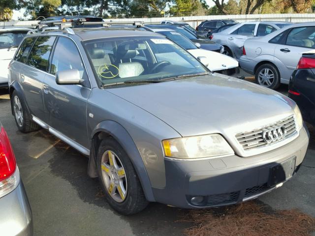 WA1YD64B42N134080 - 2002 AUDI ALLROAD GRAY photo 1