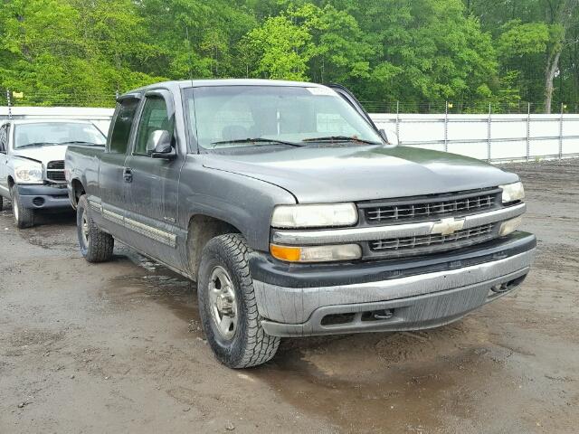 1GCEK19T5YE312297 - 2000 CHEVROLET SILVERADO GRAY photo 1