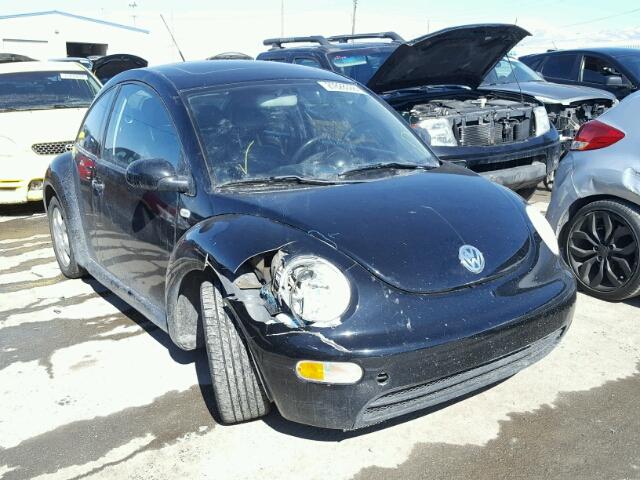 3VWCK21C22M460172 - 2002 VOLKSWAGEN NEW BEETLE BLACK photo 1