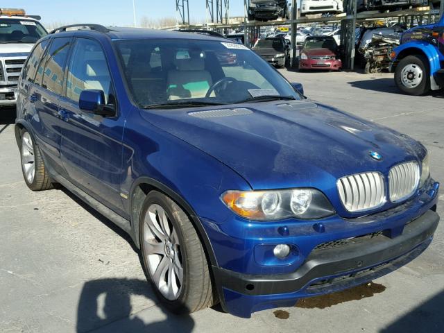 5UXFA93596LE84245 - 2006 BMW X5 4.8IS BLUE photo 1