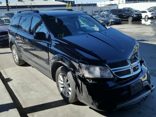 3C4PDCBG4FT673707 - 2015 DODGE JOURNEY SX BLACK photo 1