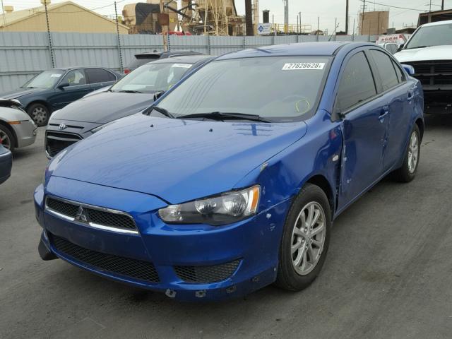 JA3AU26U09U003208 - 2009 MITSUBISHI LANCER ES/ BLUE photo 2