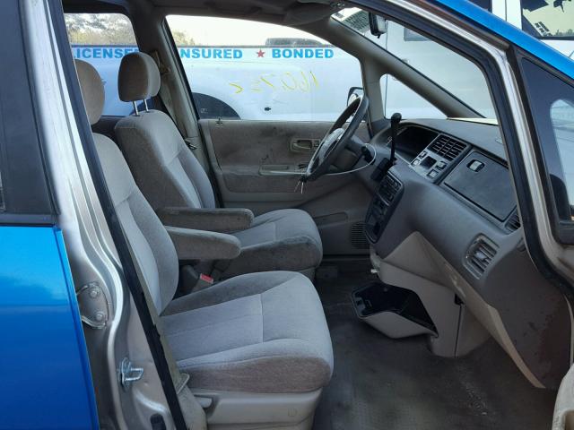 JHMRA1871SC012380 - 1995 HONDA ODYSSEY EX BLUE photo 5