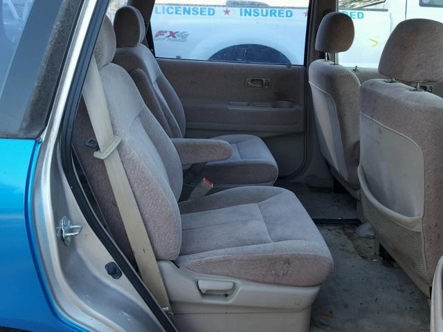 JHMRA1871SC012380 - 1995 HONDA ODYSSEY EX BLUE photo 6