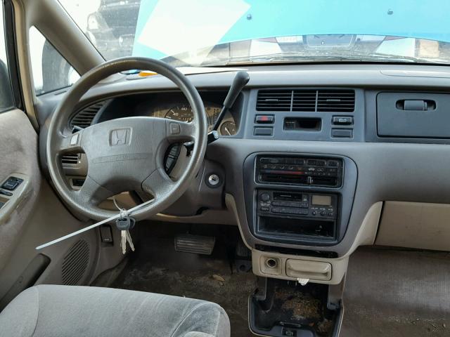 JHMRA1871SC012380 - 1995 HONDA ODYSSEY EX BLUE photo 9