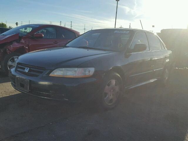 1HGCG16521A037775 - 2001 HONDA ACCORD EX GREEN photo 2