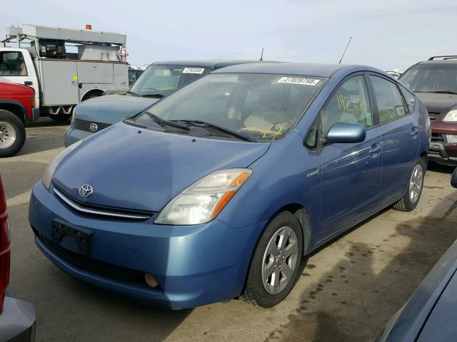 JTDKB20U477689835 - 2007 TOYOTA PRIUS BLUE photo 2