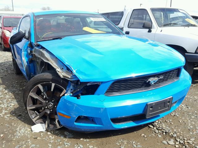 1ZVBP8AM5C5273086 - 2012 FORD MUSTANG BLUE photo 1
