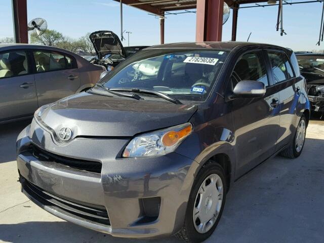 JTKKUPB4XD1029729 - 2013 TOYOTA SCION XD CHARCOAL photo 2