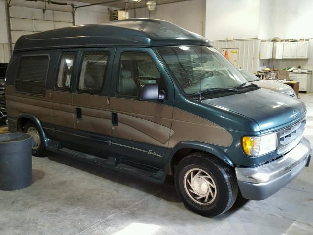 1FDEE14L8VHA46147 - 1997 FORD ECONOLINE GREEN photo 1