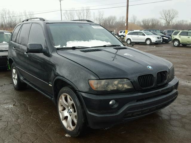 5UXFB33593LH40860 - 2003 BMW X5 4.4I BLACK photo 1