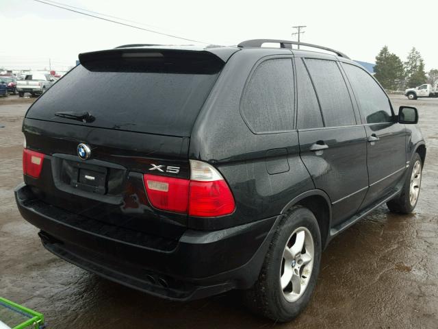 5UXFB33593LH40860 - 2003 BMW X5 4.4I BLACK photo 4