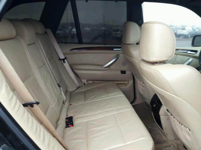 5UXFB33593LH40860 - 2003 BMW X5 4.4I BLACK photo 6