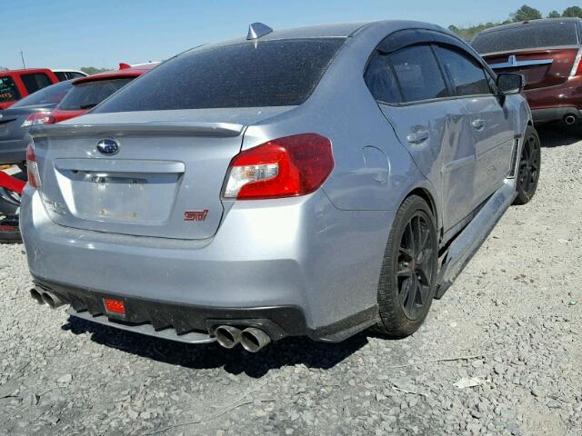 JF1VA2Z64G9804335 - 2016 SUBARU WRX STI SILVER photo 4