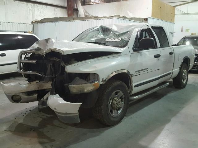 3D7KR28C75G713382 - 2005 DODGE RAM 2500 S WHITE photo 2