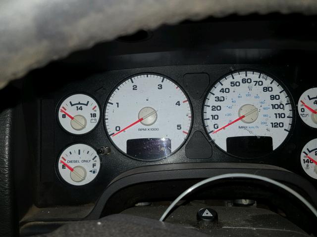 3D7KR28C75G713382 - 2005 DODGE RAM 2500 S WHITE photo 8