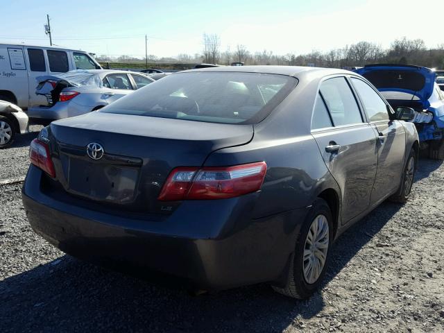 4T4BE46K69R098307 - 2009 TOYOTA CAMRY BASE GRAY photo 4